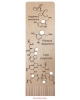 Bookmark Happiness, Pleasure, Love BM242s