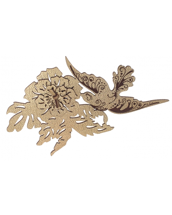 Brooch Flowerbirds B1121