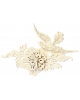 Brooch Flowerbirds B1128