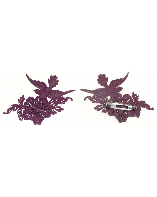 Brooch Flowerbirds B1128