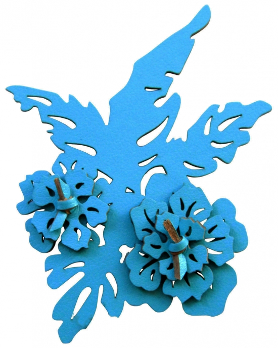 Brooch Flowerbirds B1105