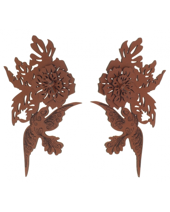 Earrings Flowerbirds E368