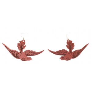 Earrings Flowerbirds E138