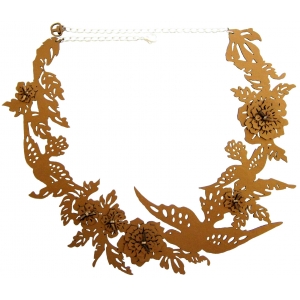 Necklace Flowerbirds N1110