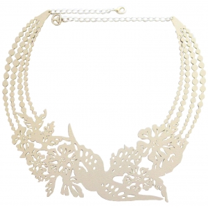 Necklace Flowerbirds N1104