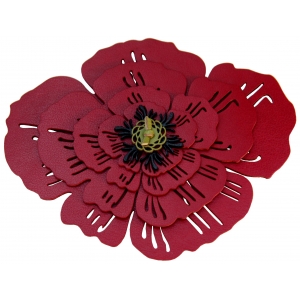 Brooch Poppy B801