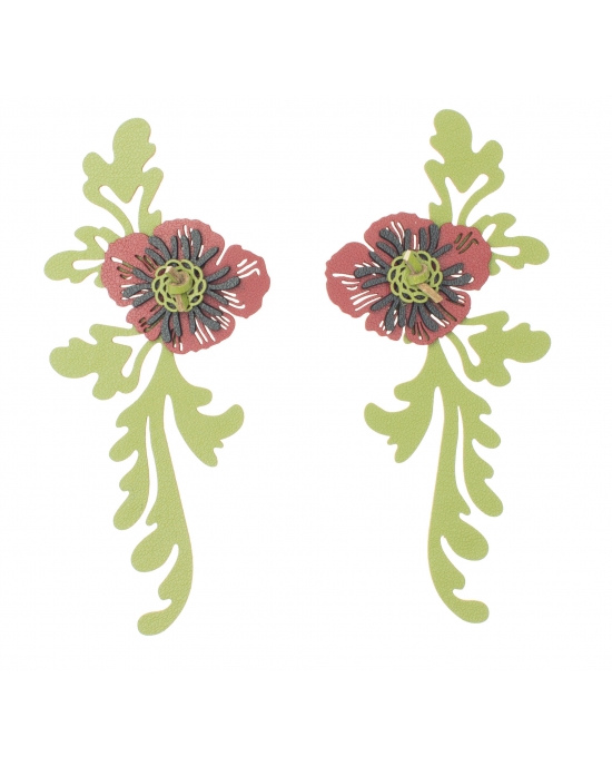 Earrings Poppy E349