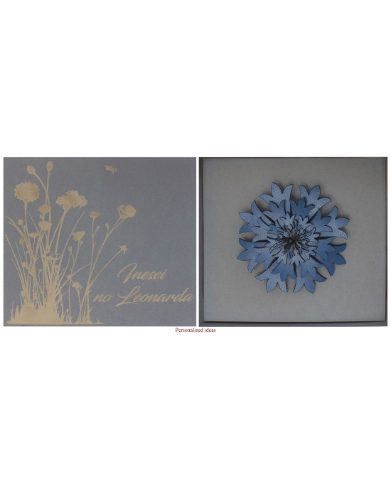 Brooch Cornflower B902