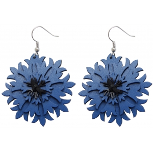 Earrings Cornflower E901