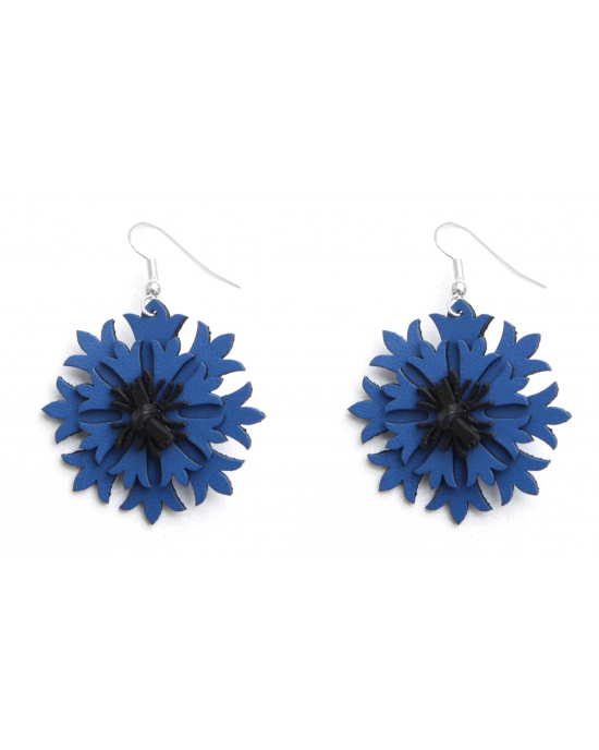 Earrings Cornflower E904