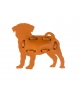 Pin Brooch Dog B127