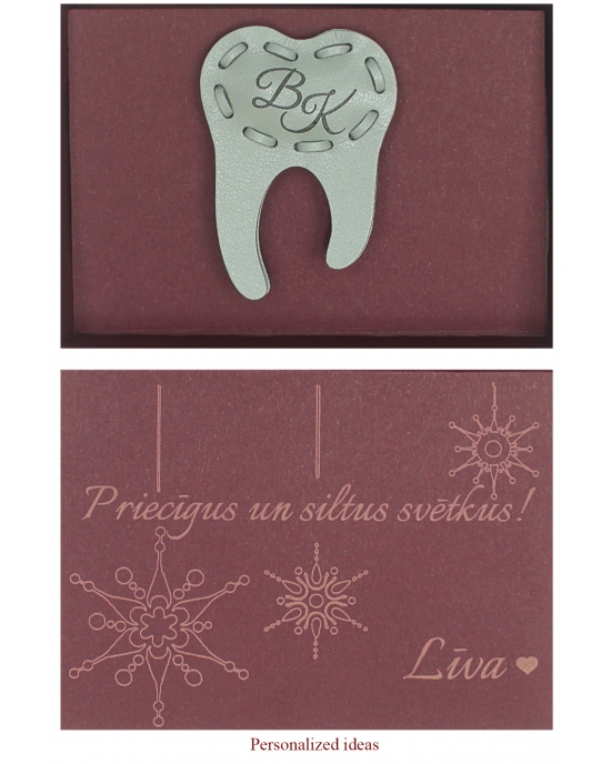 Pin brooch Teeth B147