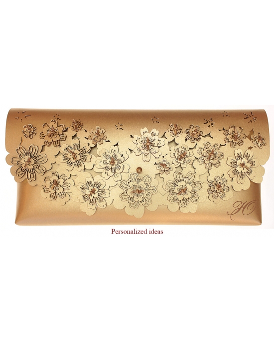 Clutch bag Flower CL58