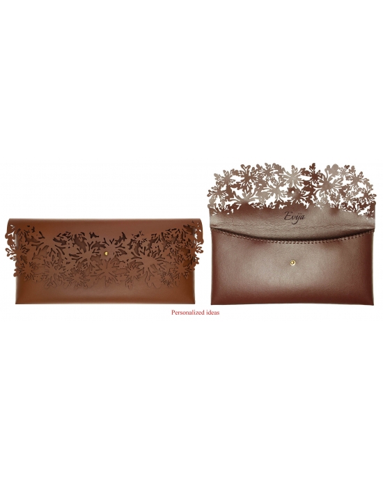 Clutch bag Leaves CL25