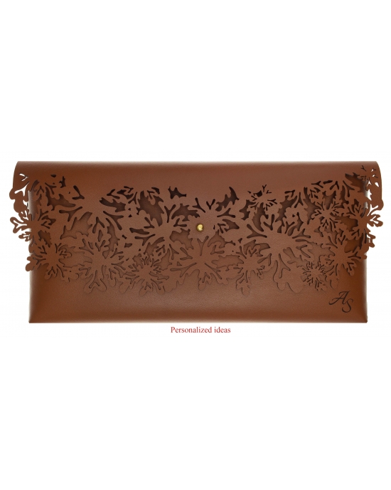 Clutch bag Leaves CL25
