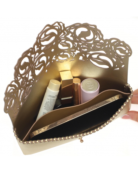 Clutch bag Cabbage CL45bs