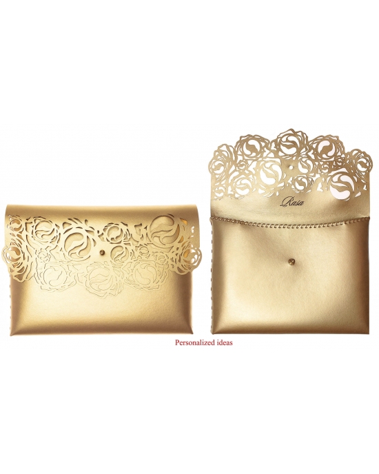 Clutch bag Cabbage CL45bs