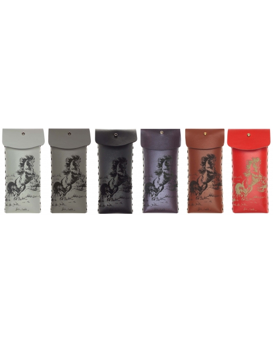 Eyeglass case Horses GC16
