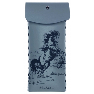 Eyeglass case Horses GC16