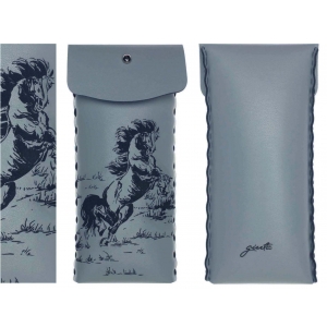 Eyeglass case Horses GC16