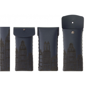 Eyeglass case Dutch houses GC44