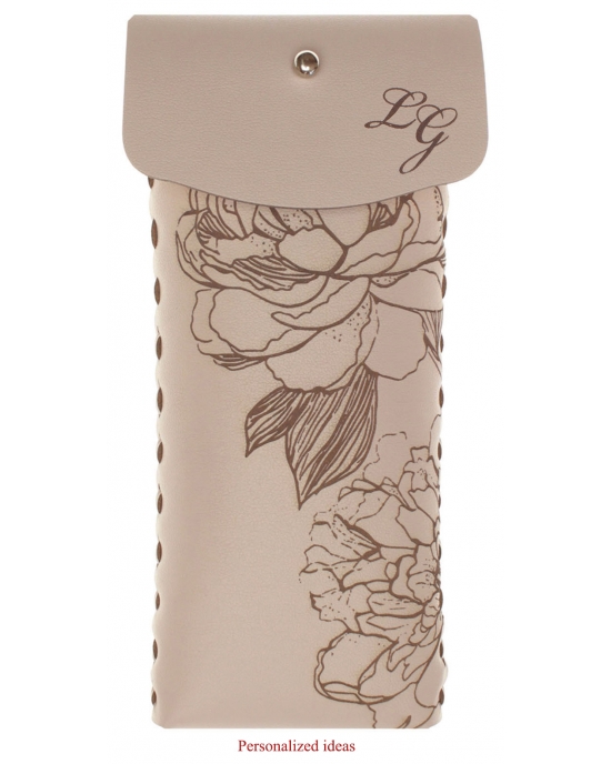Eyeglass case Peony GC65