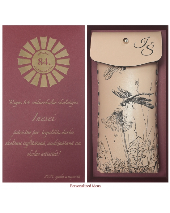 Eyeglass case Dragonflies GC52