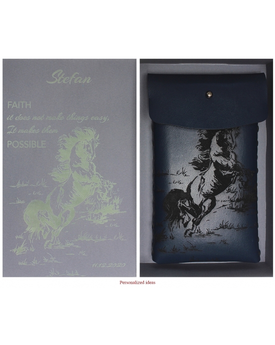 Sunglass case Horse SGC35