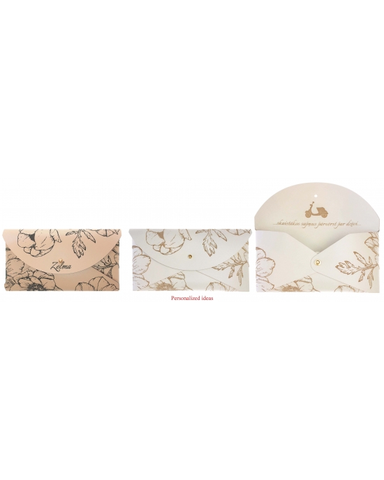 Money Gift envelope Poppy PRE46