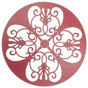 Table Mat/ Coaster Heart TM266 (10-40cm)