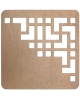 Table Mat/ Coaster Geometry TM297 (10-40cm)