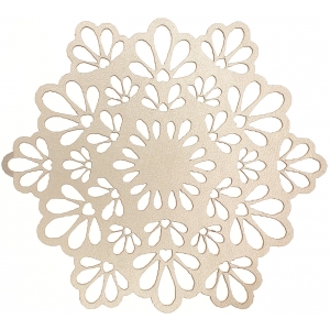 Table Mat/Coaster Snowflakes TM316 (10cm-40cm)