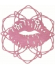 Table Mat/Coaster Lips TM46 (10-40cm)