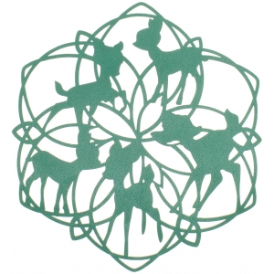 Table Mat/Coaster Roe deer TM45 (10cm-40cm)