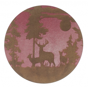 Table Mat/ Coaster Deer TM196 (10-40cm)