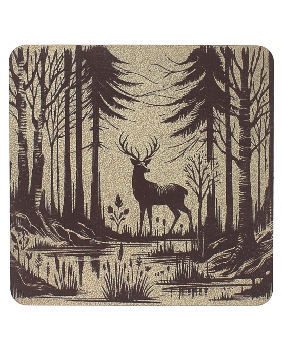 Table Mat/ Coaster Deer TM442 (10-40cm)