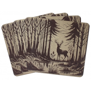 Table Mat/ Coaster Deer TM442 (10-40cm)