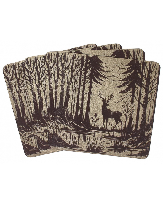 Table Mat/ Coaster Deer TM442 (10-40cm)
