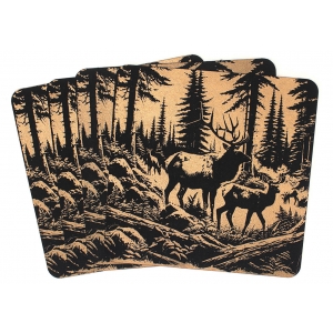 Table Mat/ Coaster Deer TM446 (10-40cm)
