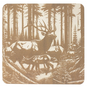 Table Mat/ Coaster Deer TM452 (10-40cm)