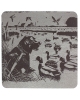 Table Mat/ Coaster Dog TM464 (10-40cm)