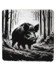 Table Mat/ Coaster Wild Boar TM454 (10-40cm)