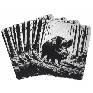 Table Mat/ Coaster Wild Boar TM454 (10-40cm)