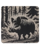 Table Mat/ Coaster Wild Boar TM456 (10-40cm)