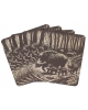 Table Mat/ Coaster Wild Boar TM460 (10-40cm)