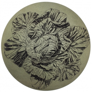Table Mat/Coaster Cabbage TM234 (10-40cm)