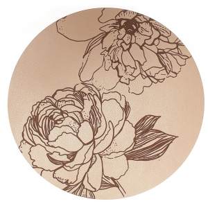 Table Mat/ Coaster Peonies TM402 (10-40cm)