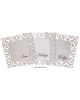 Table Mat/Coaster Victorian Ornament TM275 (10cm-40cm)
