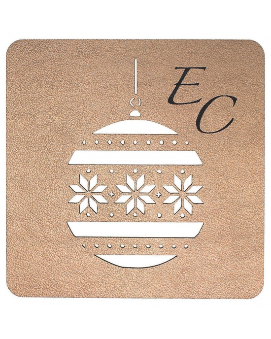 Table Mat/Coaster Christmas ball TM370 (10cm-40cm)