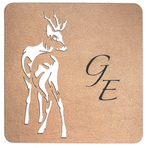 Table Mat/ Coaster Deer TM359 (10-40cm)